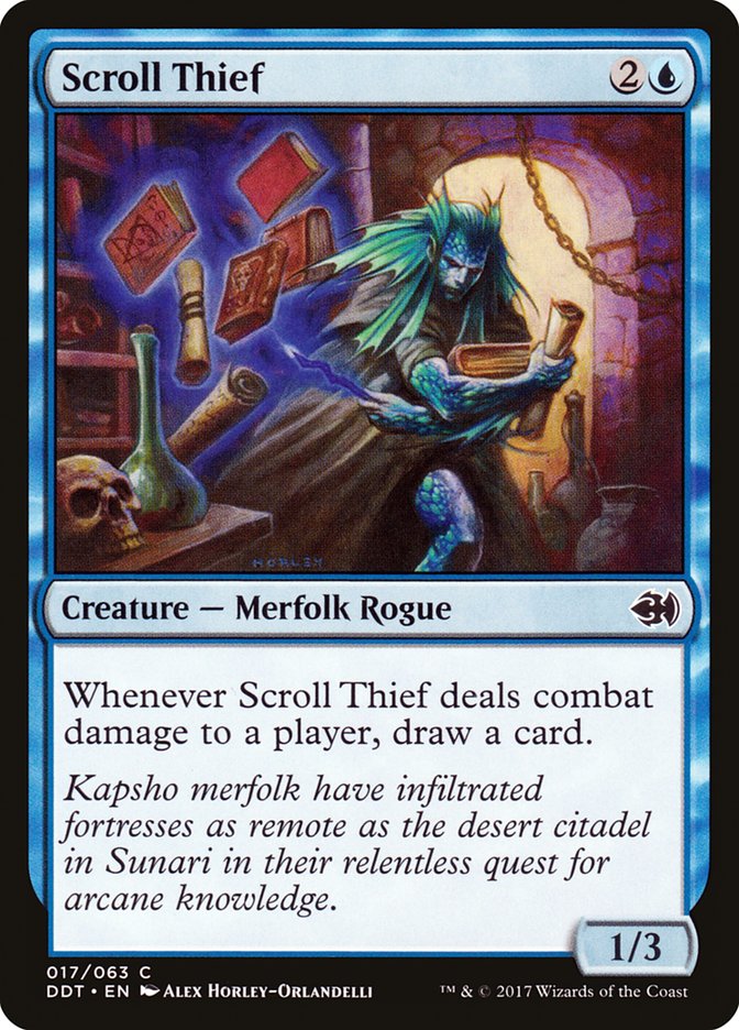 Scroll Thief [Duel Decks: Merfolk vs. Goblins] | Gamers Paradise