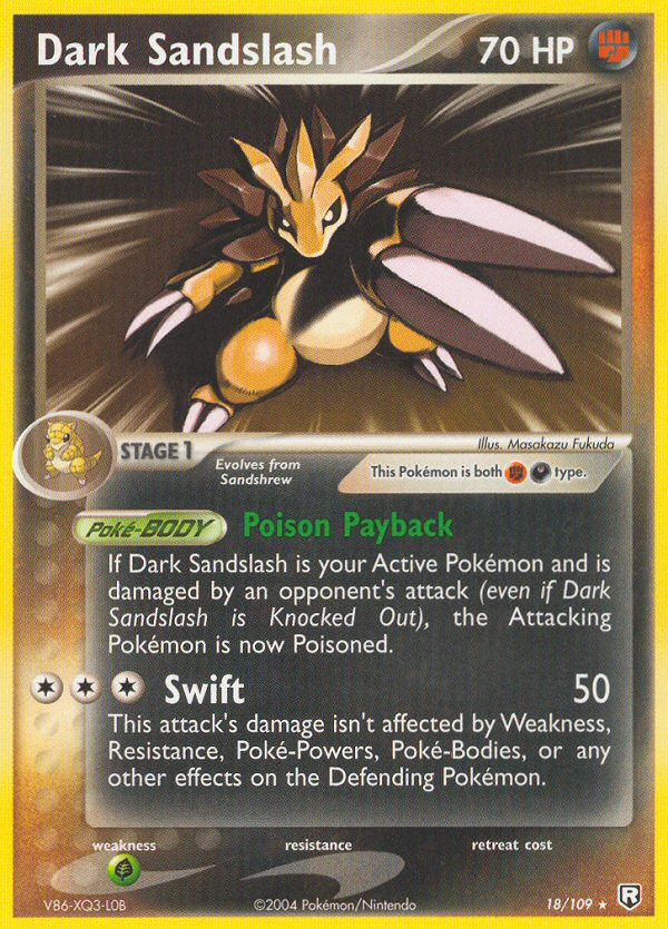 Dark Sandslash (18/109) [EX: Team Rocket Returns] | Gamers Paradise