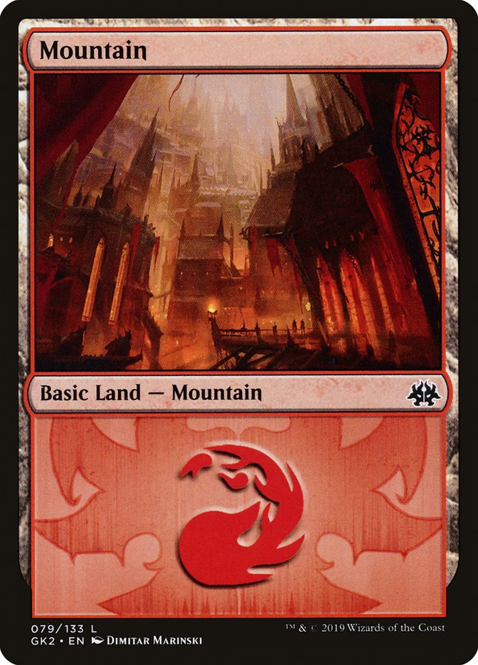 Mountain (79) [Ravnica Allegiance Guild Kit] | Gamers Paradise