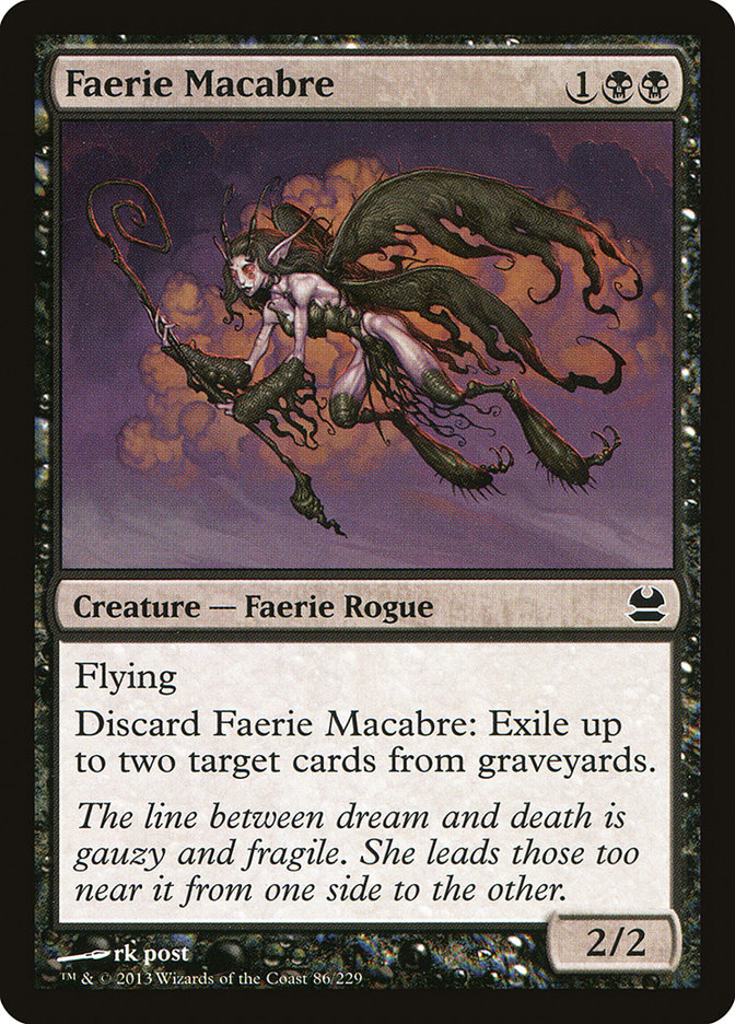 Faerie Macabre [Modern Masters] | Gamers Paradise