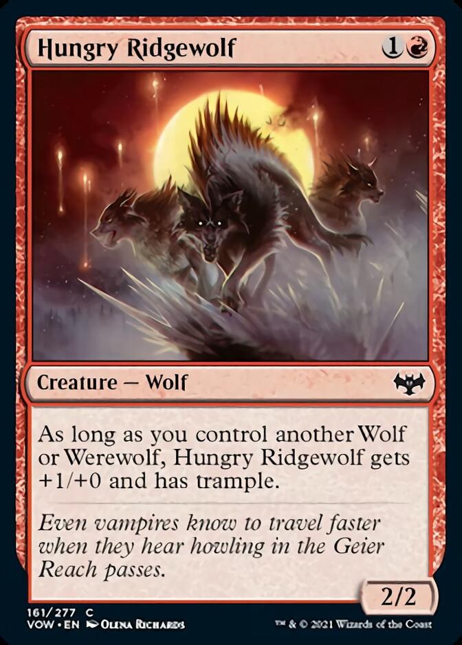 Hungry Ridgewolf [Innistrad: Crimson Vow] | Gamers Paradise