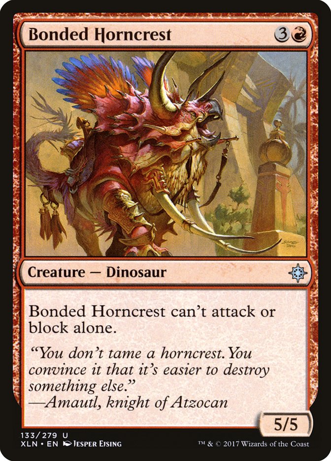 Bonded Horncrest [Ixalan] | Gamers Paradise