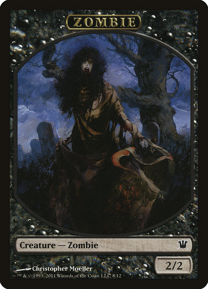 Zombie Token (8/12) [Innistrad Tokens] | Gamers Paradise
