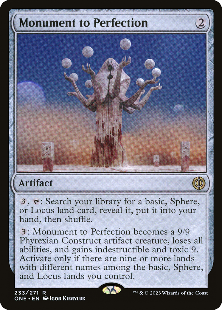 Monument to Perfection [Phyrexia: All Will Be One] | Gamers Paradise