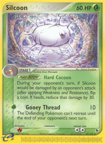 Silcoon (43/109) [EX: Ruby & Sapphire] | Gamers Paradise