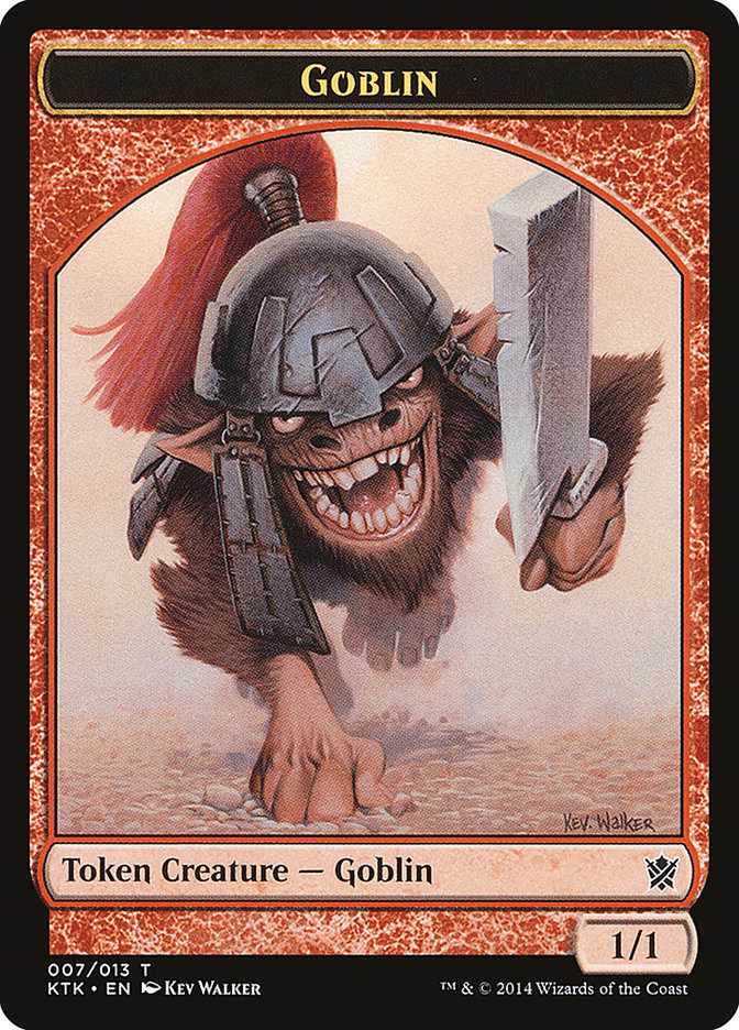 Goblin Token [Khans of Tarkir Tokens] | Gamers Paradise