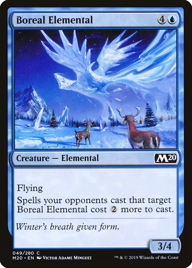 Boreal Elemental [Core Set 2020] | Gamers Paradise