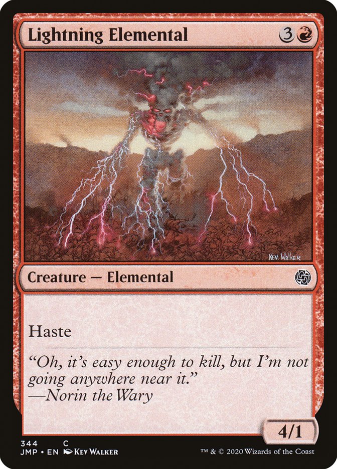 Lightning Elemental [Jumpstart] | Gamers Paradise