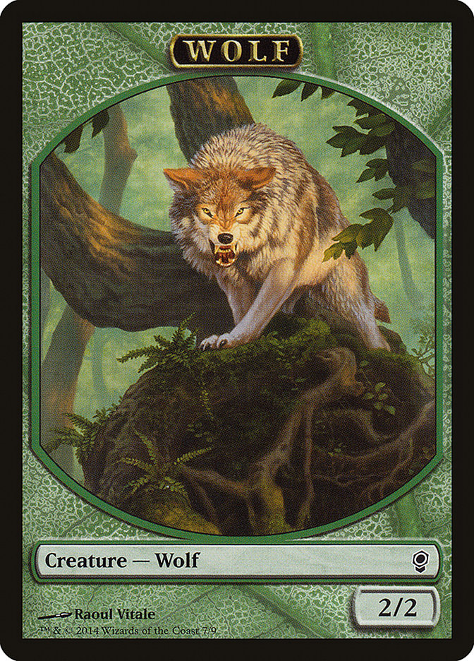 Wolf Token [Conspiracy Tokens] | Gamers Paradise