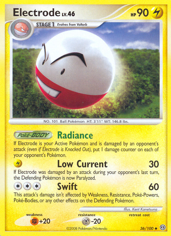 Electrode (36/100) [Diamond & Pearl: Stormfront] | Gamers Paradise