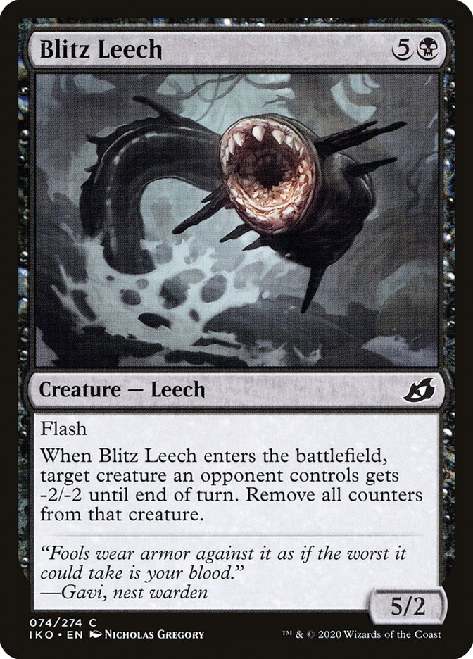 Blitz Leech [Ikoria: Lair of Behemoths] | Gamers Paradise