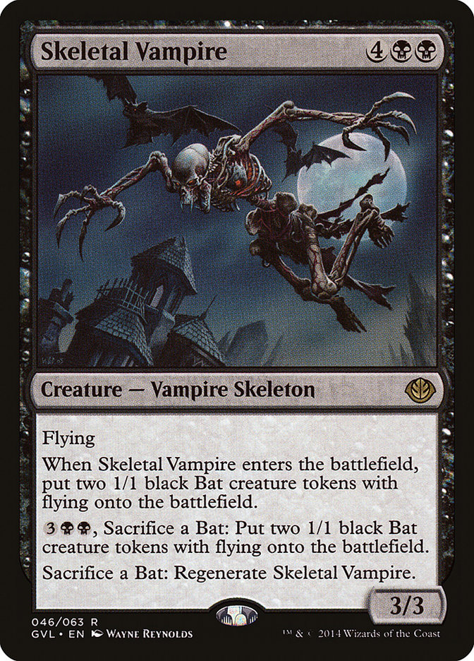 Skeletal Vampire (Garruk vs. Liliana) [Duel Decks Anthology] | Gamers Paradise