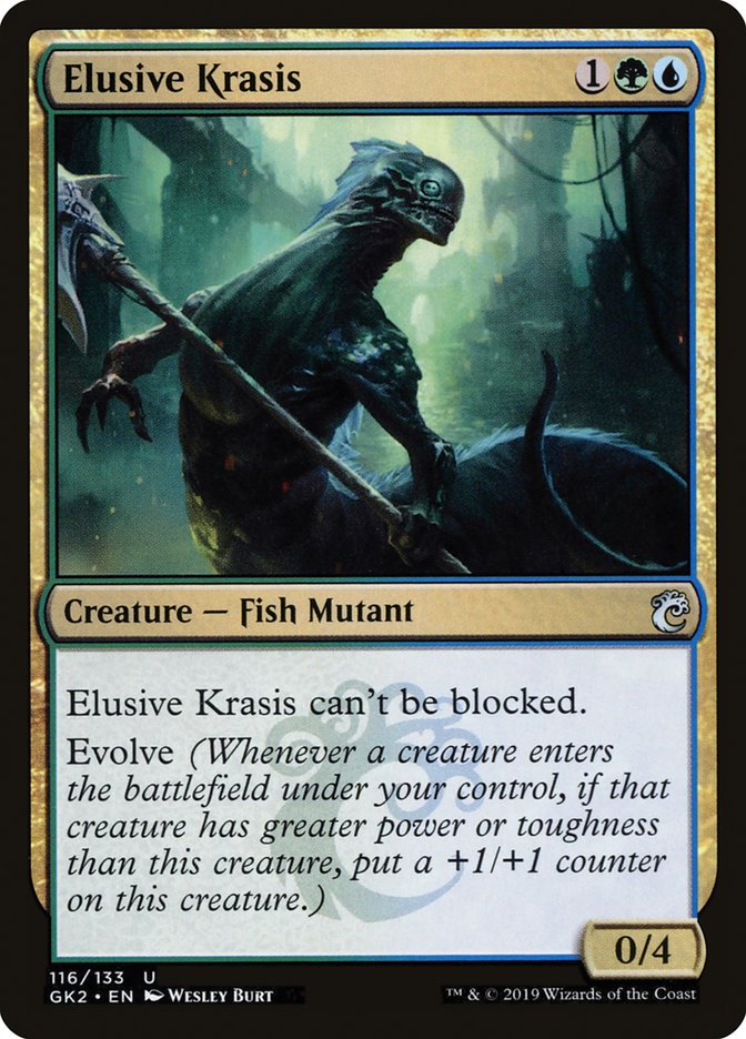 Elusive Krasis [Ravnica Allegiance Guild Kit] | Gamers Paradise