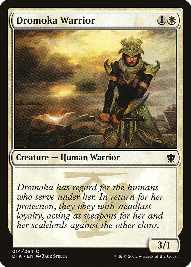Dromoka Warrior [Dragons of Tarkir] | Gamers Paradise