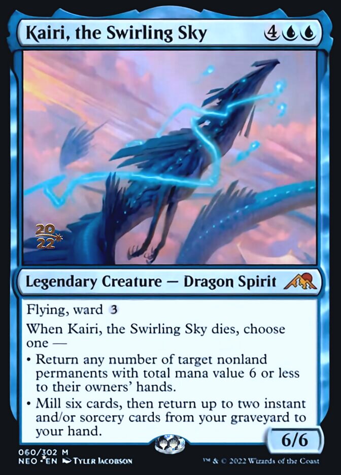 Kairi, the Swirling Sky [Kamigawa: Neon Dynasty Prerelease Promos] | Gamers Paradise