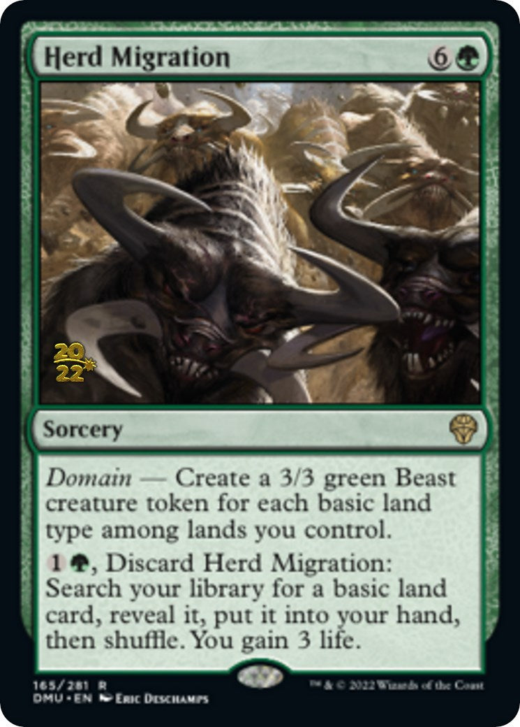 Herd Migration [Dominaria United Prerelease Promos] | Gamers Paradise