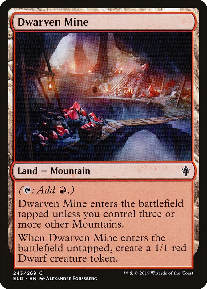 Dwarven Mine [Throne of Eldraine] | Gamers Paradise
