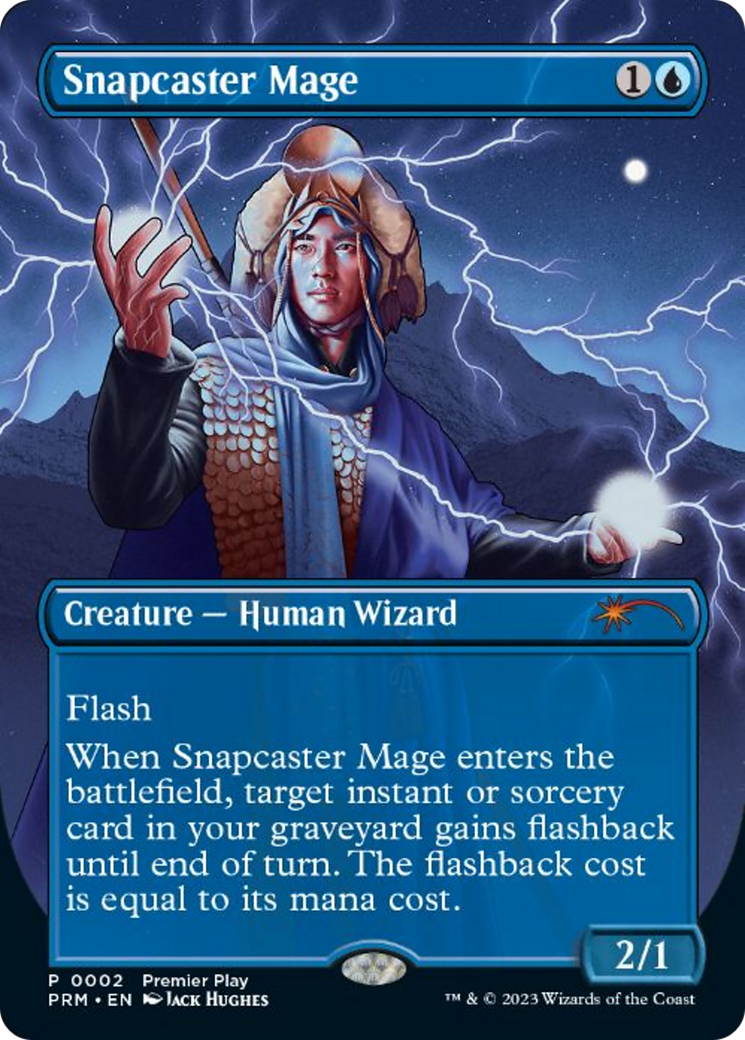 Snapcaster Mage (Borderless Alternate Art) [Regional Championship Qualifiers 2023] | Gamers Paradise