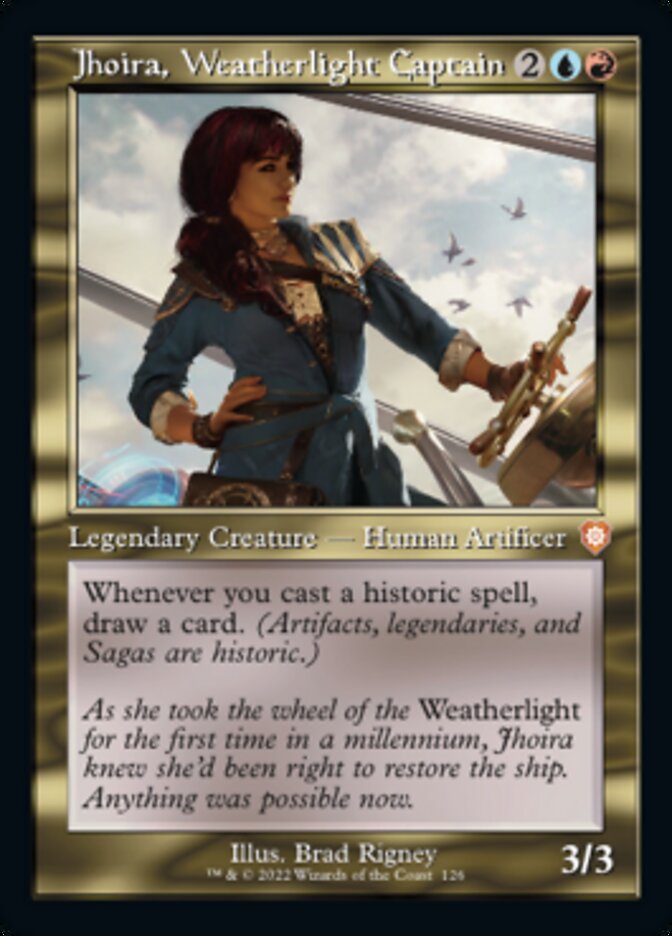 Jhoira, Weatherlight Captain (Retro) [The Brothers' War Commander] | Gamers Paradise