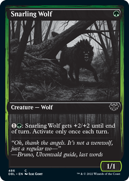 Snarling Wolf (486) [Innistrad: Double Feature] | Gamers Paradise