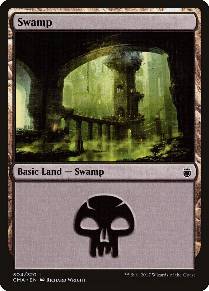 Swamp (304) [Commander Anthology] | Gamers Paradise