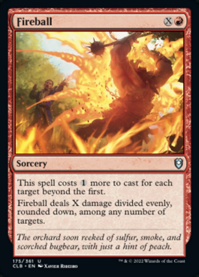 Fireball [Commander Legends: Battle for Baldur's Gate] | Gamers Paradise