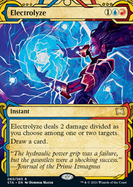 Electrolyze (Foil Etched) [Strixhaven: School of Mages Mystical Archive] | Gamers Paradise