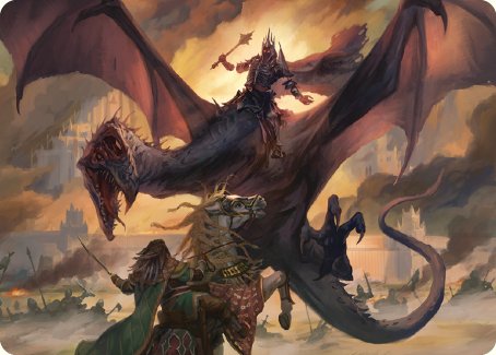 Witch-king, Bringer of Ruin Art Card [The Lord of the Rings: Tales of Middle-earth Art Series] | Gamers Paradise