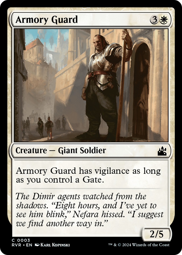 Armory Guard [Ravnica Remastered] | Gamers Paradise