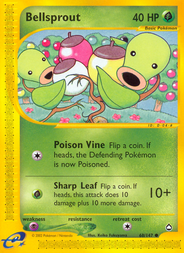 Bellsprout (68/147) [Aquapolis] | Gamers Paradise