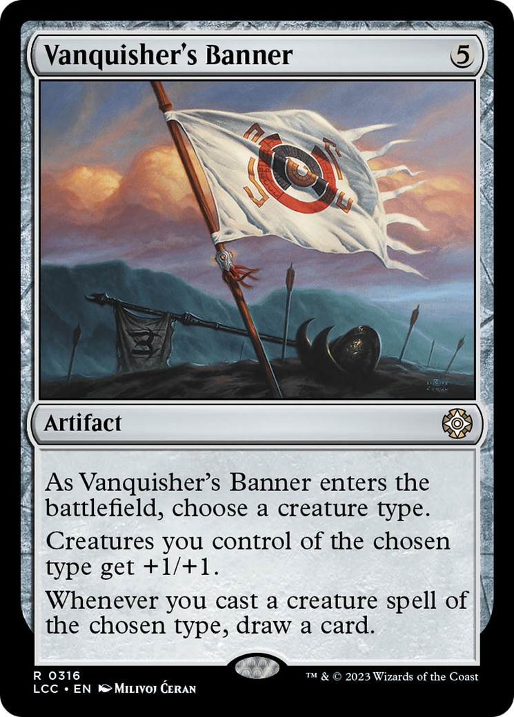 Vanquisher's Banner [The Lost Caverns of Ixalan Commander] | Gamers Paradise