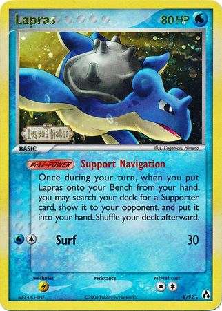 Lapras (8/92) (Stamped) [EX: Legend Maker] | Gamers Paradise