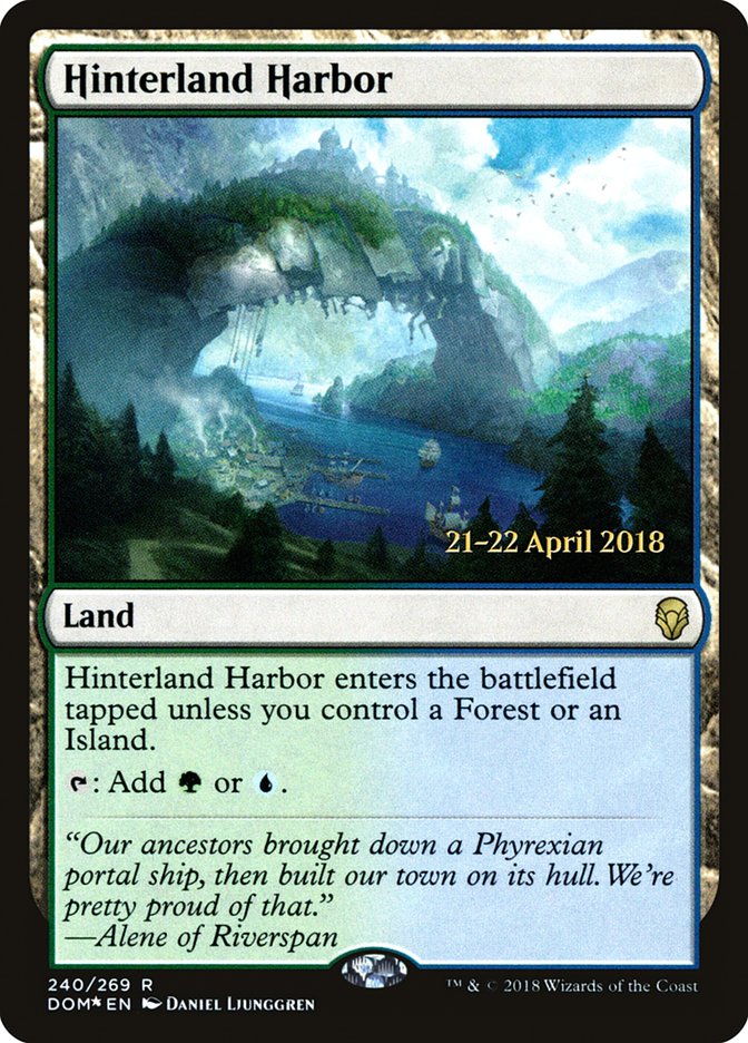 Hinterland Harbor [Dominaria Prerelease Promos] | Gamers Paradise