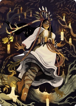 Candlegrove Witch 2 Art Card [Innistrad: Midnight Hunt Art Series] | Gamers Paradise