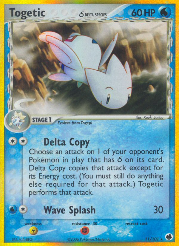 Togetic (11/101) (Delta Species) [EX: Dragon Frontiers] | Gamers Paradise