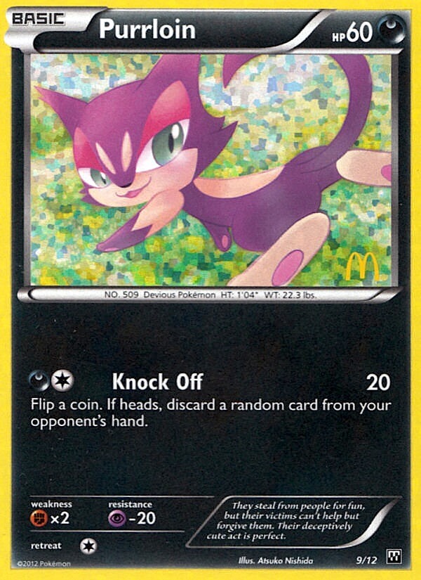 Purrloin (9/12) [McDonald's Promos: 2012 Collection] | Gamers Paradise