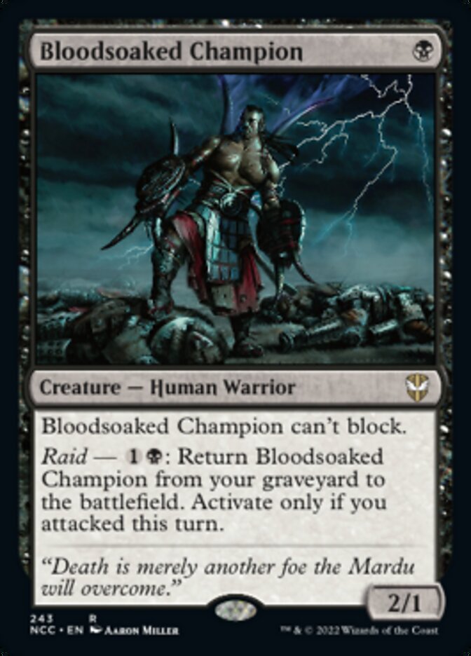 Bloodsoaked Champion [Streets of New Capenna Commander] | Gamers Paradise