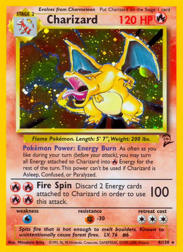 Charizard (4/130) [Base Set 2] | Gamers Paradise