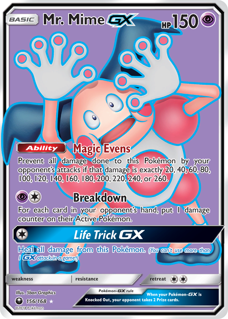 Mr. Mime GX (156/168) [Sun & Moon: Celestial Storm] | Gamers Paradise