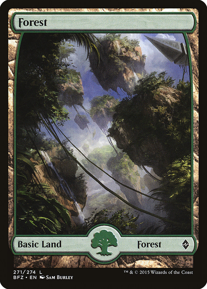 Forest (271) [Battle for Zendikar] | Gamers Paradise