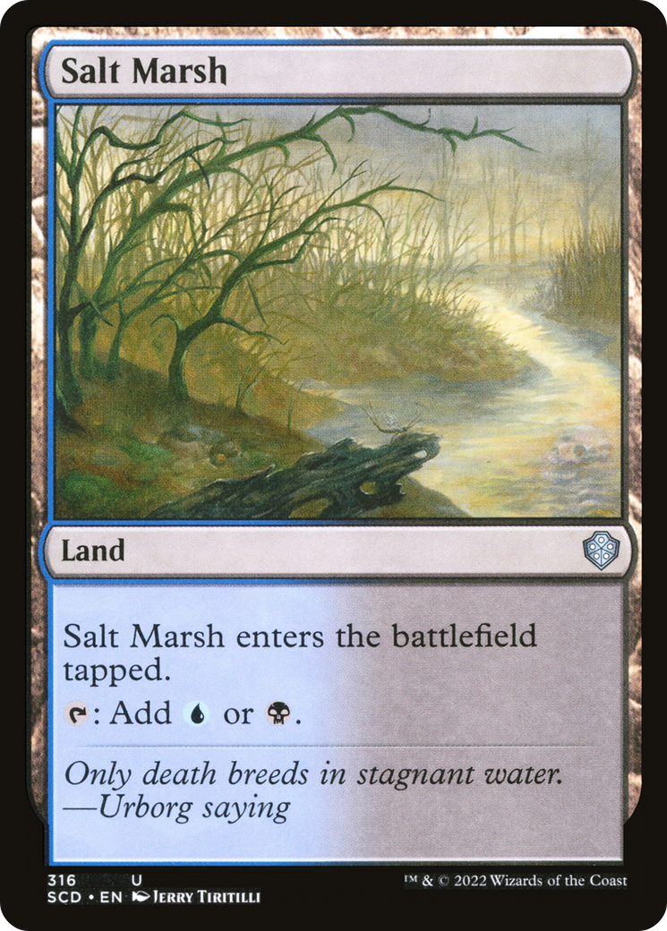 Salt Marsh [Starter Commander Decks] | Gamers Paradise