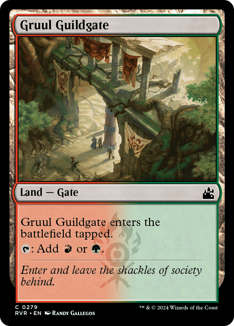 Gruul Guildgate [Ravnica Remastered] | Gamers Paradise