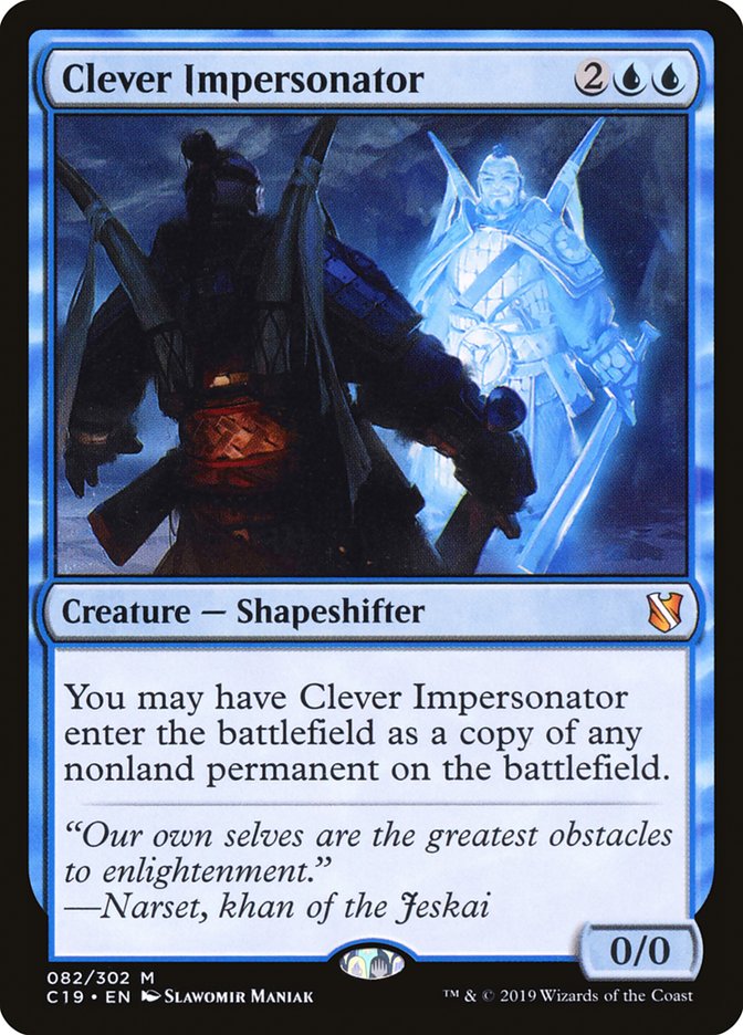 Clever Impersonator [Commander 2019] | Gamers Paradise