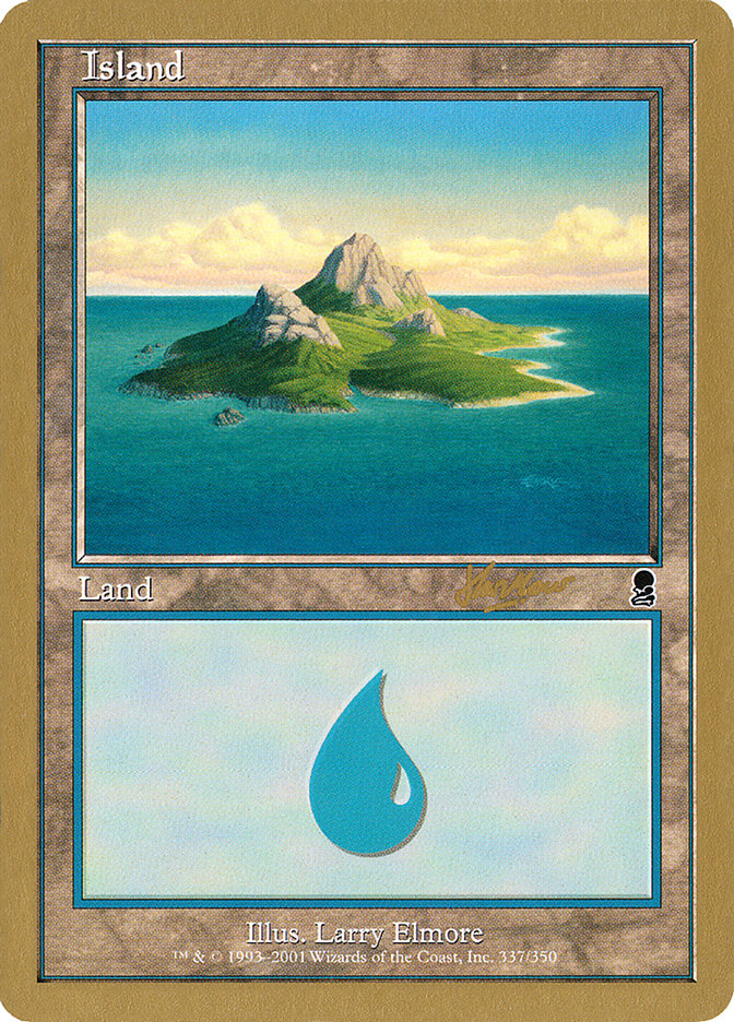 Island (shh337) (Sim Han How) [World Championship Decks 2002] | Gamers Paradise