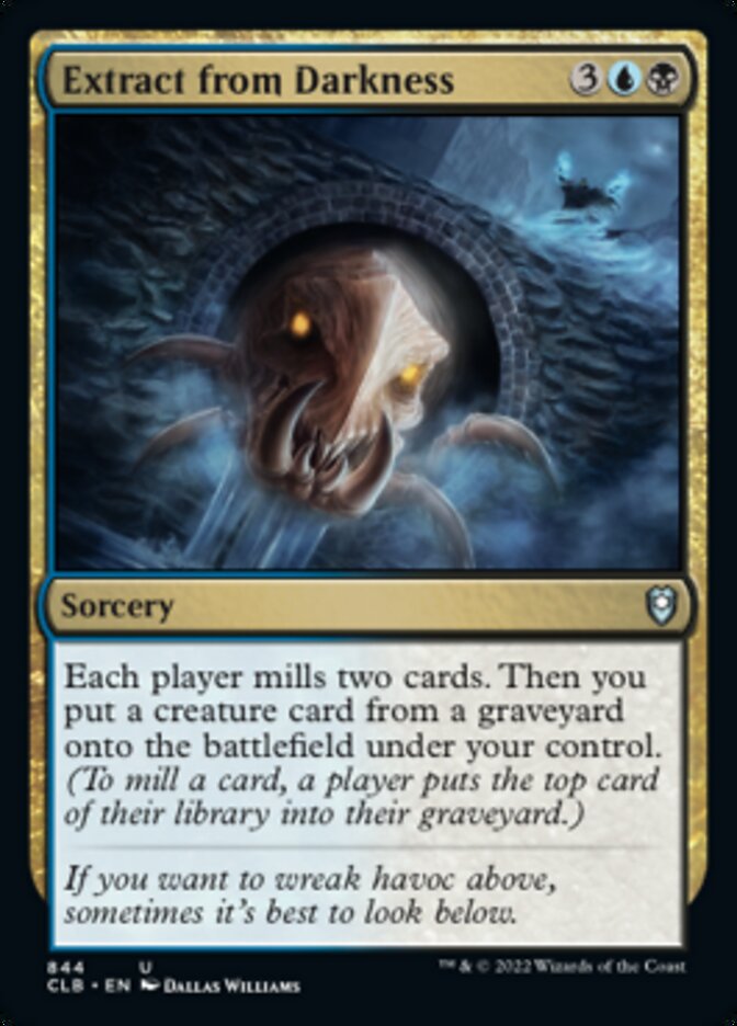 Extract from Darkness [Commander Legends: Battle for Baldur's Gate] | Gamers Paradise