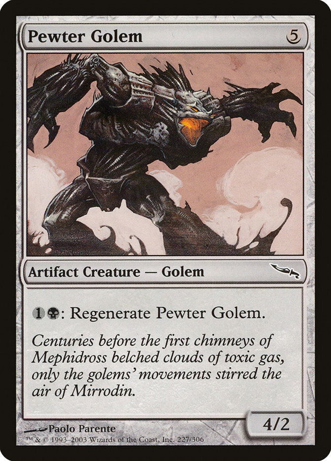 Pewter Golem [Mirrodin] | Gamers Paradise