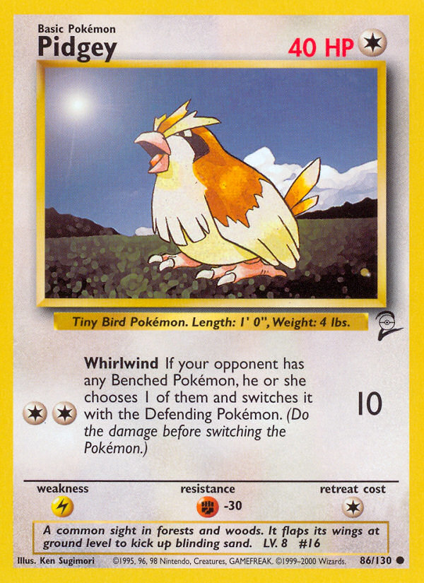 Pidgey (86/130) [Base Set 2] | Gamers Paradise