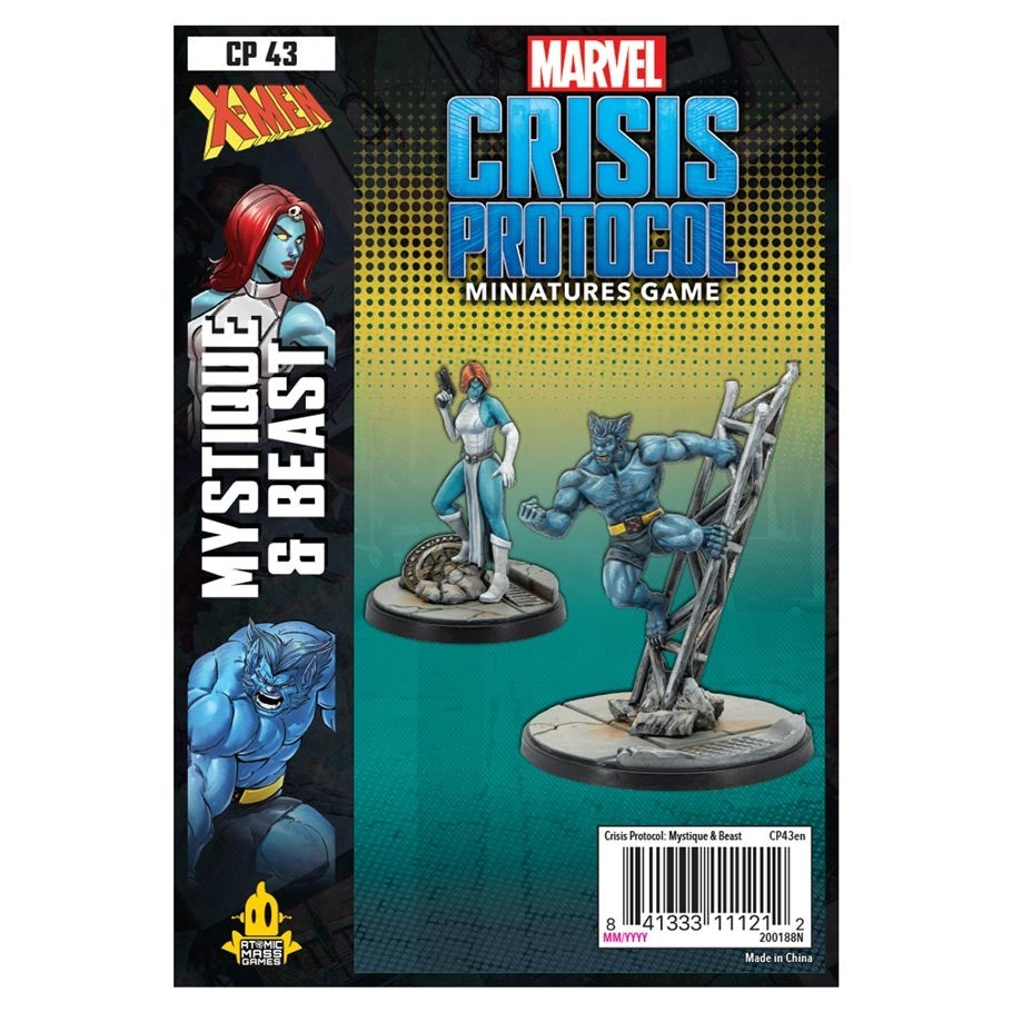 Marvel Crisis Protocol: Beast and Mystique Pack | Gamers Paradise