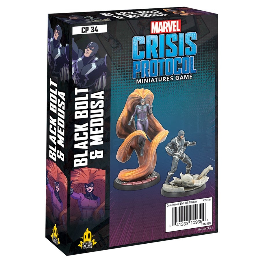 Marvel Crisis Protocol: Black Bolt and Medusa Pack | Gamers Paradise