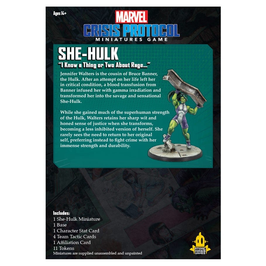 Marvel Crisis Protocol: She-Hulk Pack | Gamers Paradise